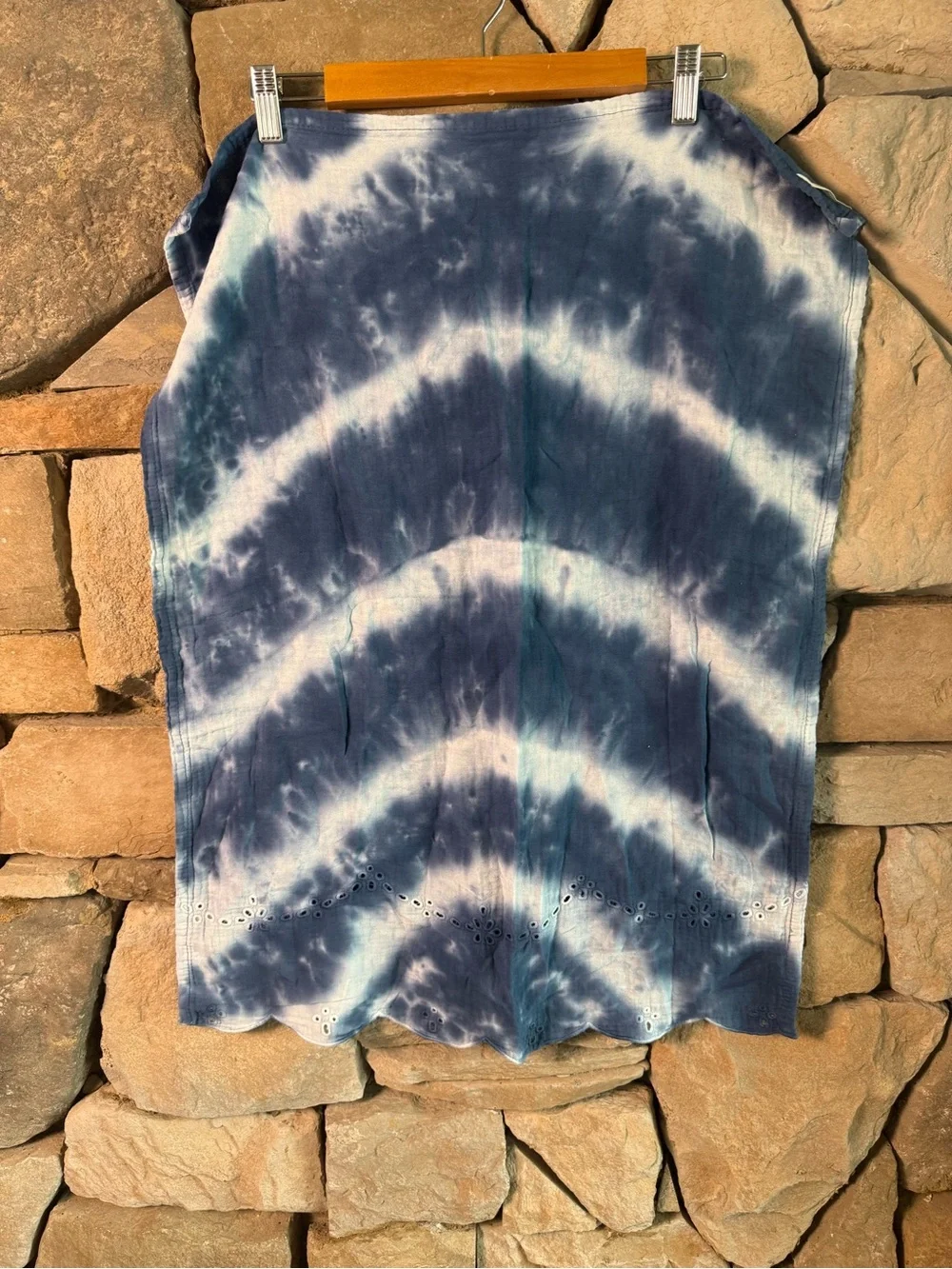 New🌟Anthropologie-Vivian Tie-Dye Eyelet Dish Towel